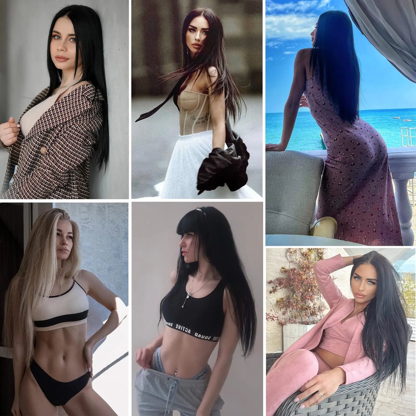 Clip in Human Hair Double Weft Thicker 100% Human Remy Hair Clip in New Version Thick Silky Straight Human Hair 1B Natural color