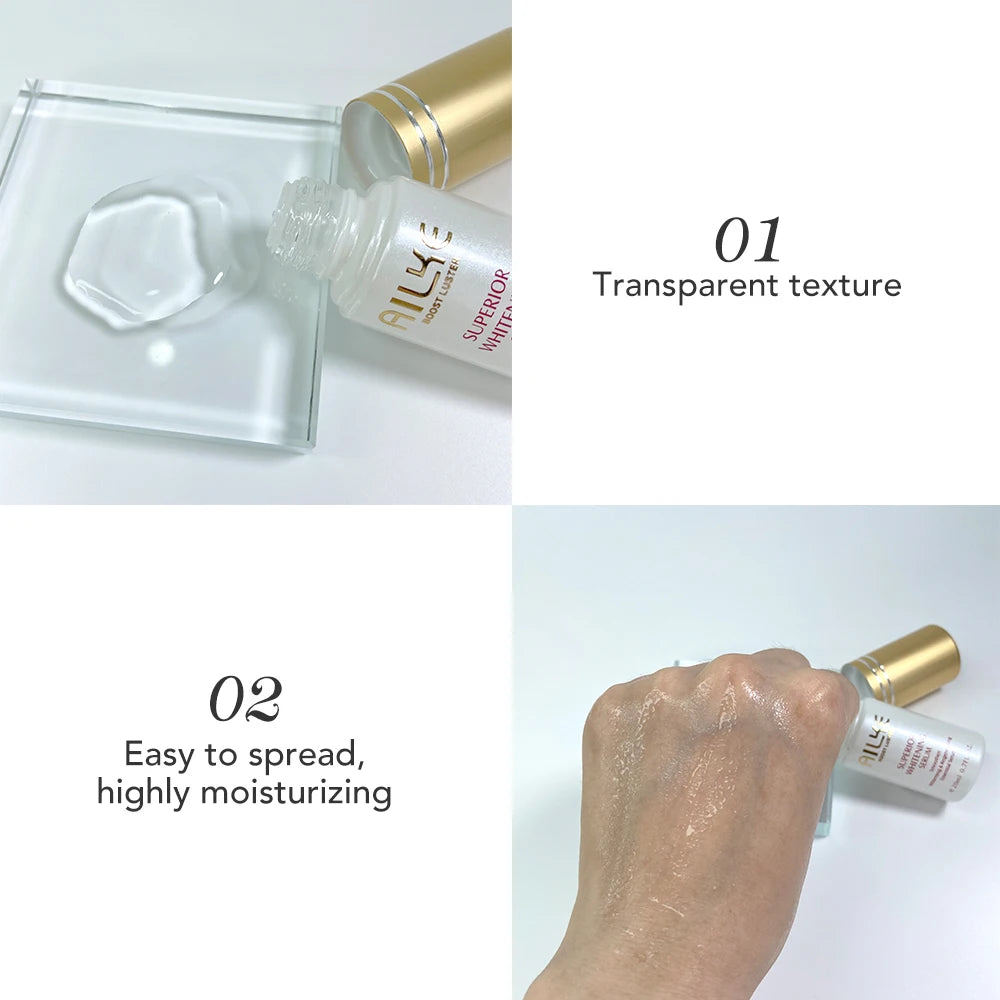 AILKE Superior Whitening Essential Face Serum, Cleansing, Brightening, Moisturizing, Reduce Melanin, For All Skin Types