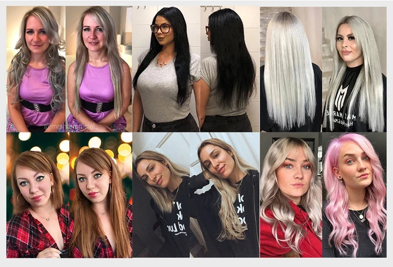 Invisible Tape in Hair Extensions Human Hair Injection Tape in Extensions PU Weft Tape On Hairs 10pcs/pack