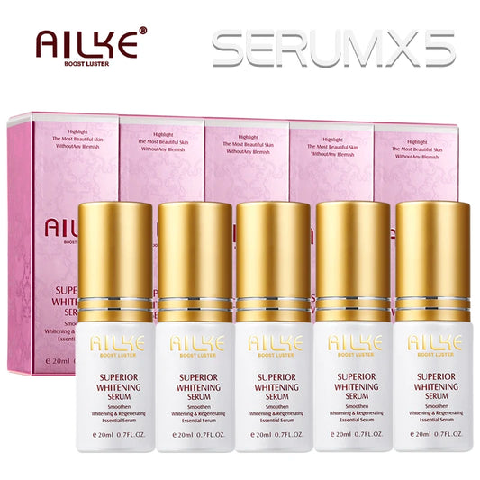 AILKE Superior Whitening Essential Face Serum, Cleansing, Brightening, Moisturizing, Reduce Melanin, For All Skin Types