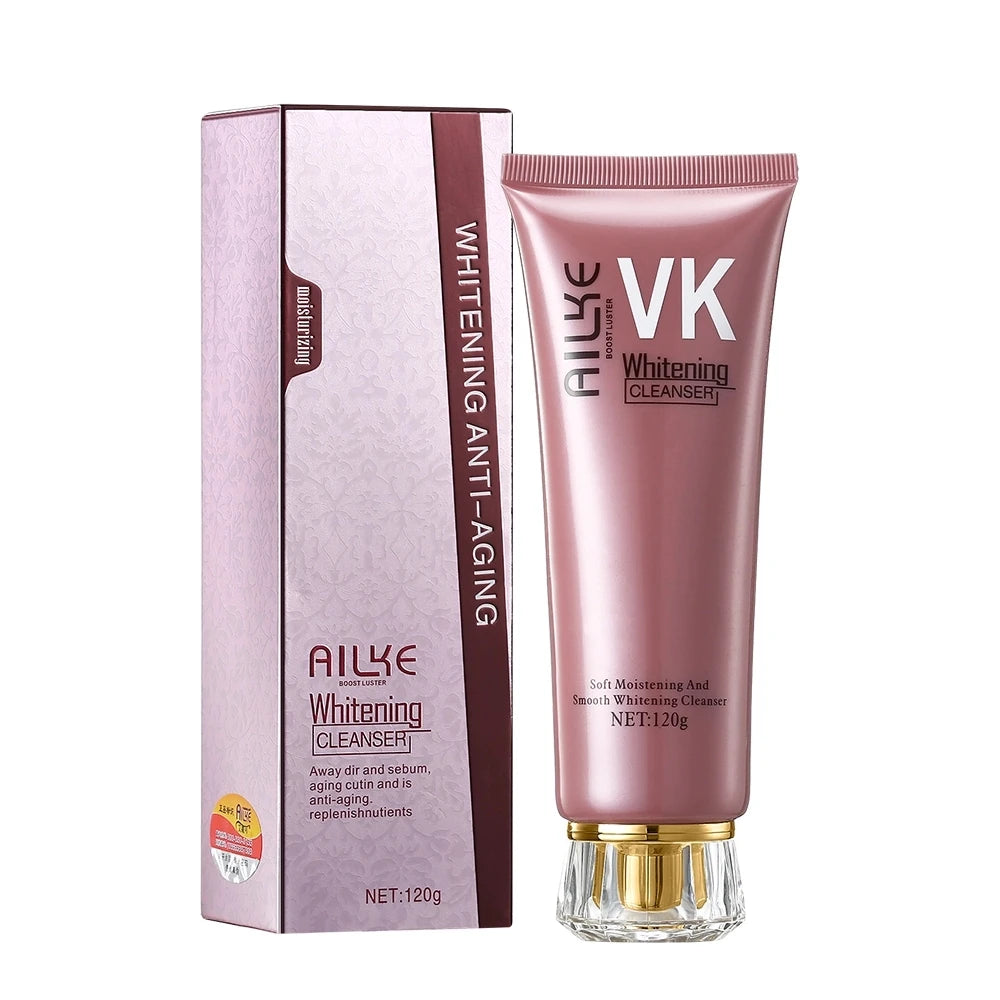AILKE Lightening Anti-Wrinkle Face Cream With Collagen, Hyaluronic Acid, Whitening Skin Care Women Facial Moisturizer Set