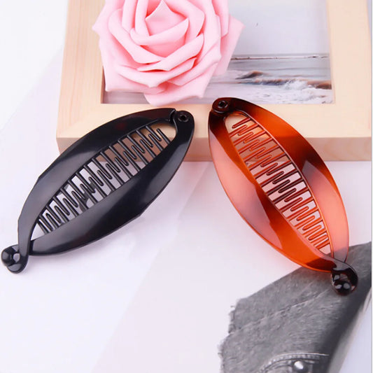 1 PC Fish Shape Hair Claw Clips Hair Jewelry Banana Barrettes Hairpins Hair Accessories For Women Clips Clamp Hair Styling Tools