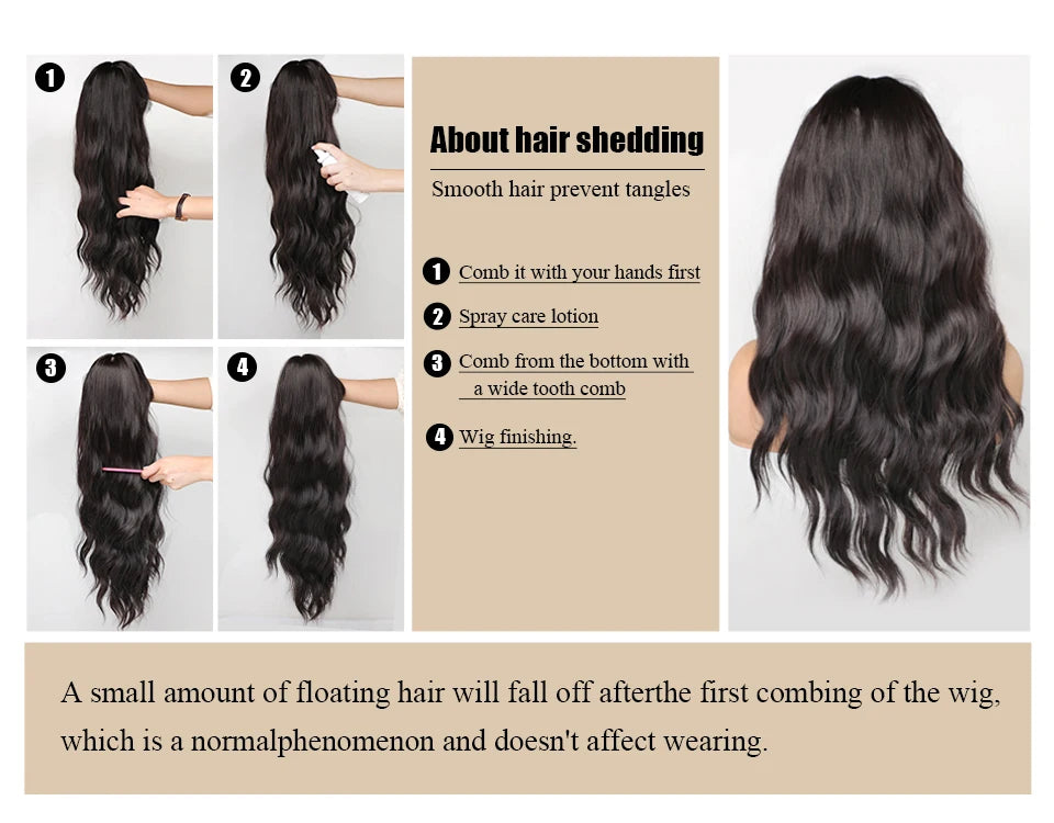 HENRY MARGU Long Straight Synthetic Wigs with Bangs Brown Red Copper Ginger Machine Made Wig for Women Cosplay Heat Resistant