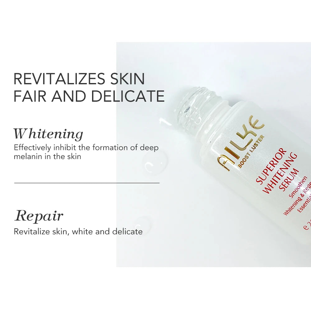 AILKE Lightening Anti-Wrinkle Face Cream With Collagen, Hyaluronic Acid, Whitening Skin Care Women Facial Moisturizer Set