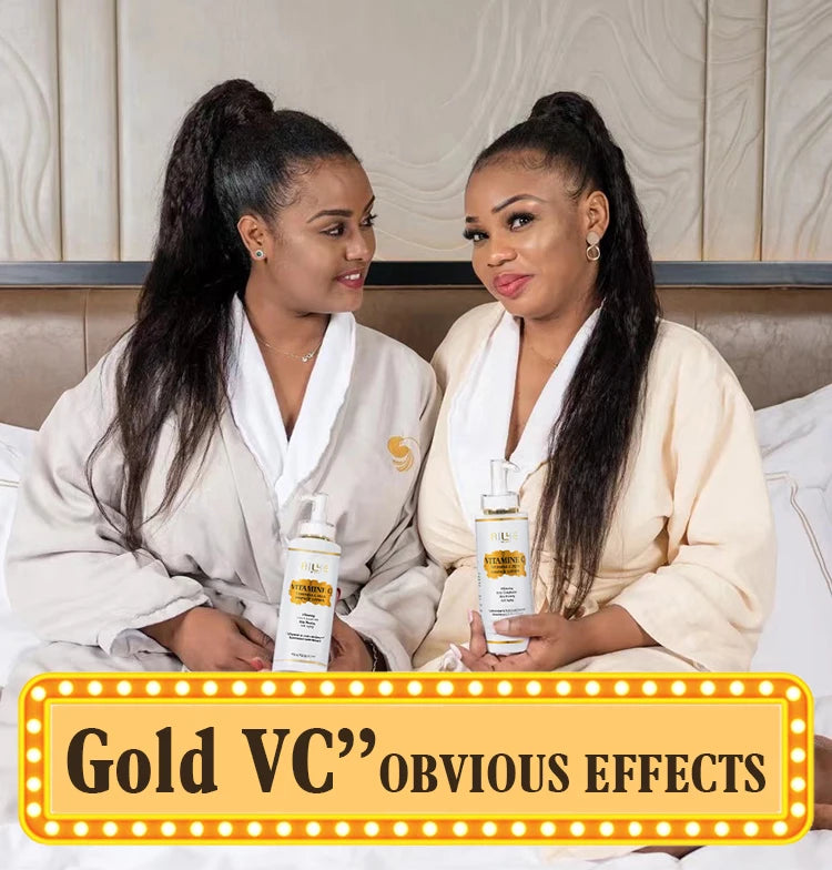 AILKE Whitening Skin Care Kit, With Vitamin C, Brightening, Reduce Dark Spots, Sun Spots, Clean Stains, Elastic & Smooth Skin