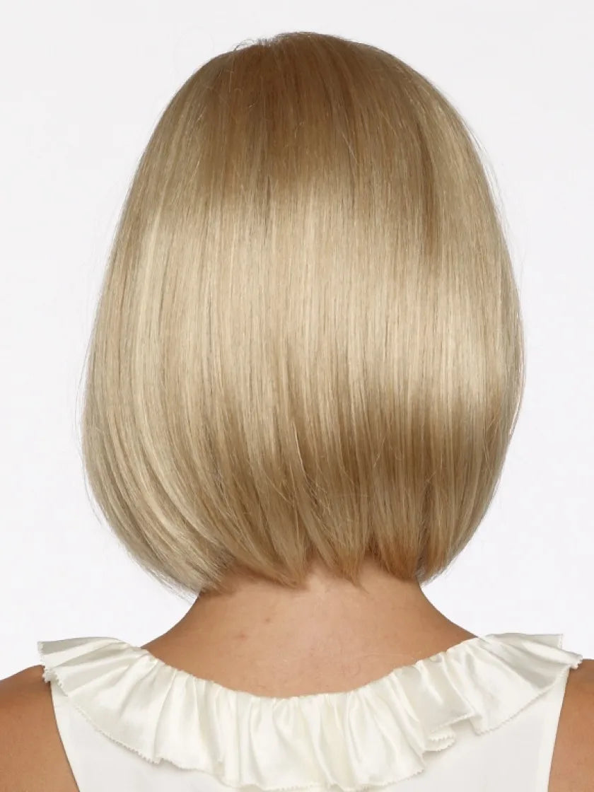 Women's Fashion Wig Natural Brown Short Bob Hair Wig with Side Bangs Daily Party Wigs for Women Female Heat Resistant Fake Hair