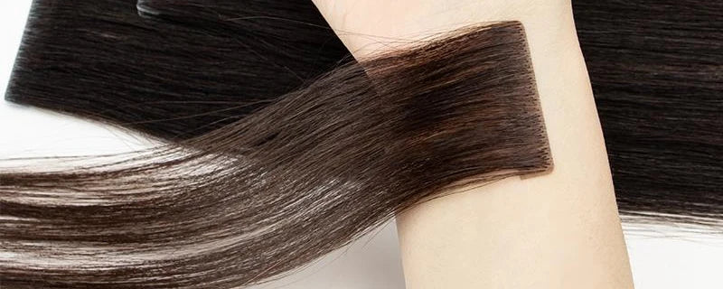 Invisible Tape in Hair Extensions Human Hair Injection Tape in Extensions PU Weft Tape On Hairs 10pcs/pack