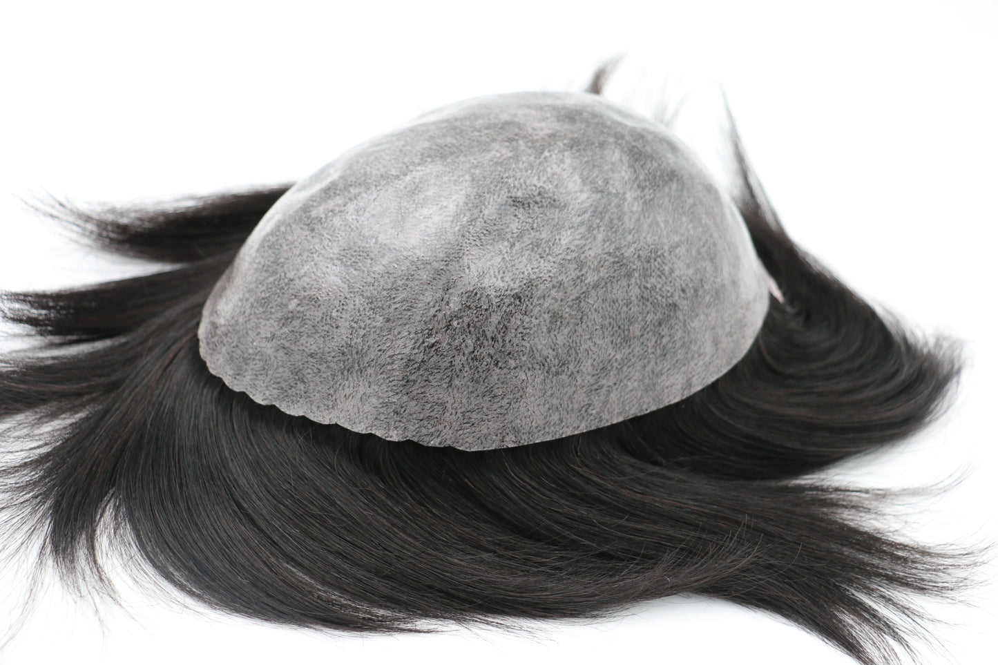 Men Wig Toupee For Men Natural Hairline Indian Human Hair Men's Capillary Prothesis Hair Wig Male 0.1mm Thin Skin Hair Wig