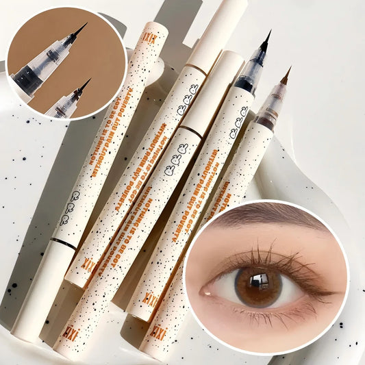 0.05mm slim eyeliner is smooth and durable, slim, quick-drying, long-lasting eyeliner, 4 colors, waterproof, non-smudging