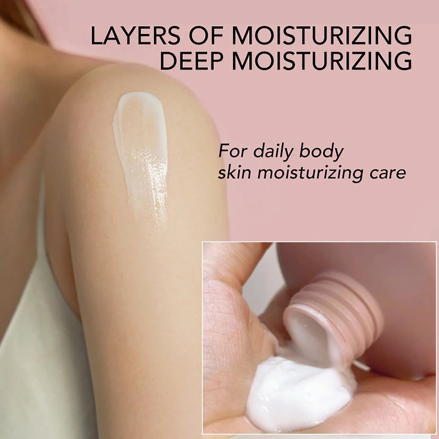 AILKE Whitening Skin Care Cream, Lightening Lotion, Remove Dark Spots With Glutathion, Shea Butter, Moisturizing Body Cream