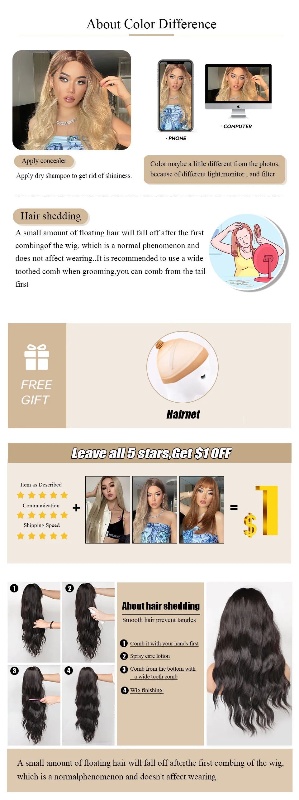 HENRY MARGU Brown Short Bob Straight Wigs with Pink Highlight Women Brown Daily Wig Synthetic Hair Wig with Bangs Heat Resistant