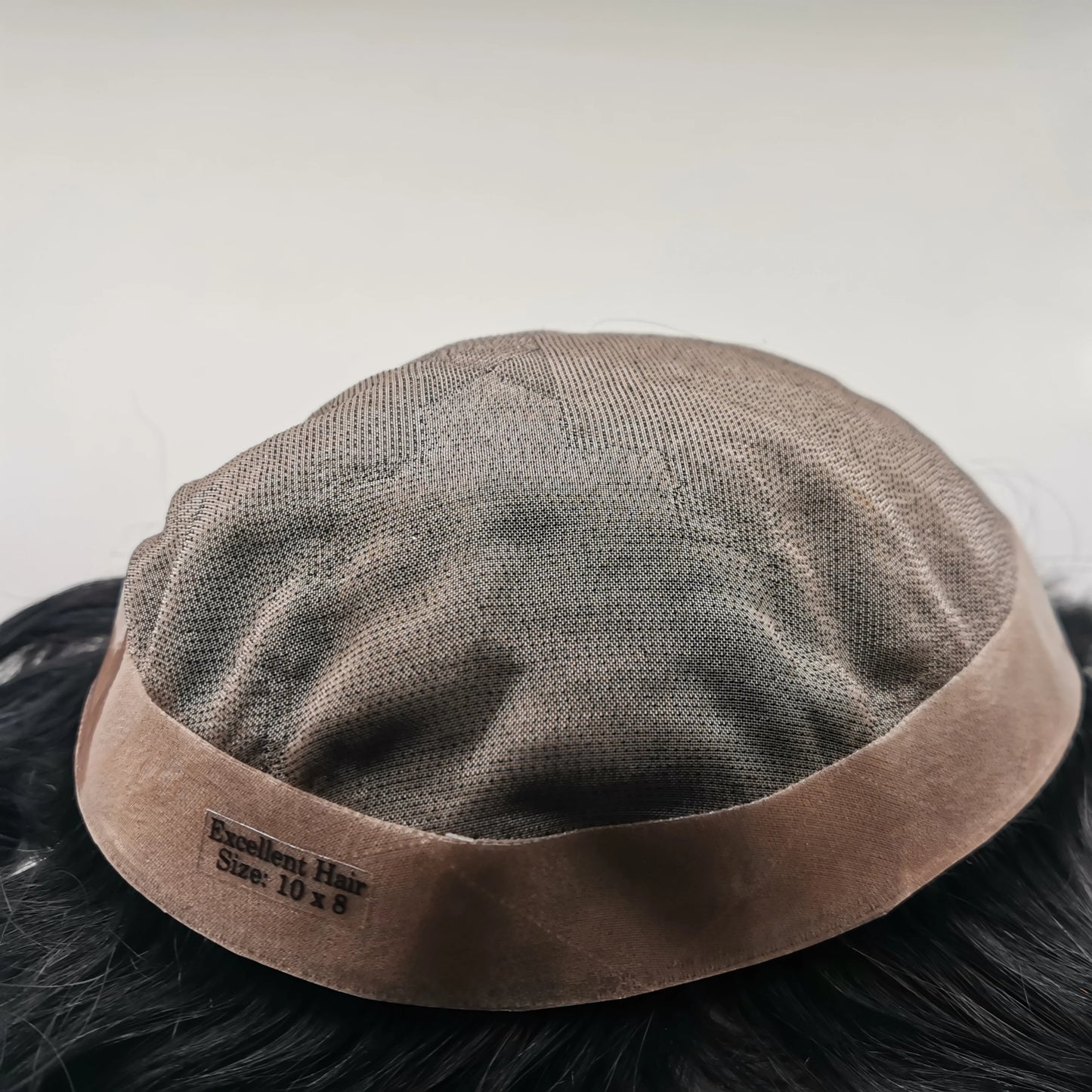 N.L.W Toupee for Men Fine Mono Men Toupee Human Hair Replacement System Hair prosthesis Hair wigs Natural Black Hair Units