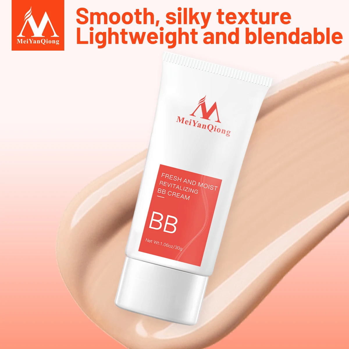 BB Cream Concealer Facial Cosmetics Waterproof and Antiperspirant Firming Foundation Concealer Refreshing Moisturizing Skin Care