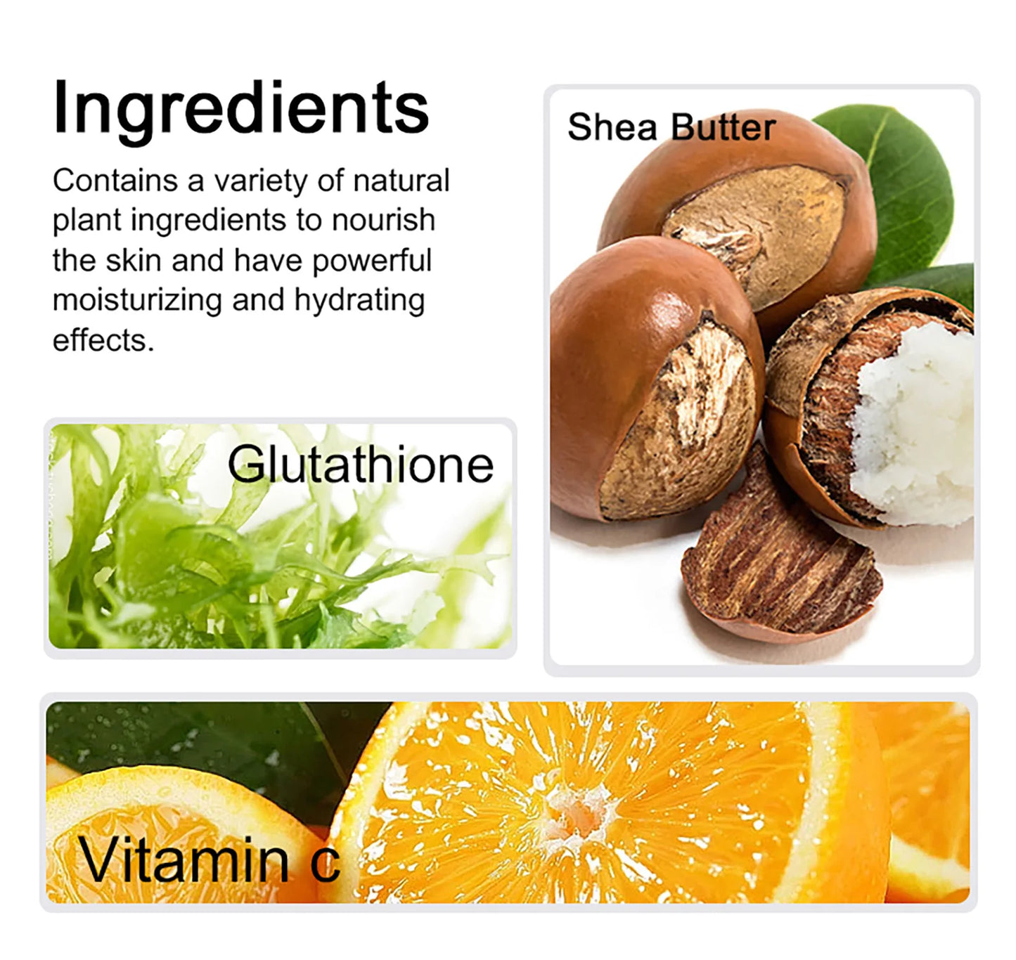 AILKE Women Whitening Skin Care Set, For Smooth, Radiant Skin, Lightening, Moisturizing, Hydrate, With Organic Vitamin C