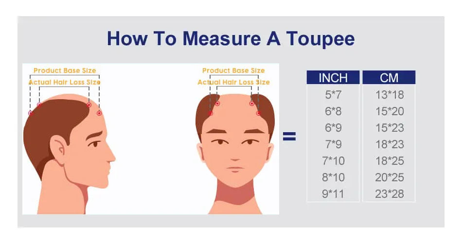 Male Hair Prosthesis 0.12-0.14mm Injection Skin Toupee Man Wigs For Men Wig Men's capillary prothesis 100% Human Hair Men's Wigs