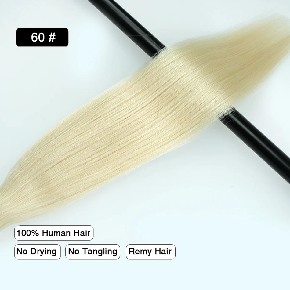 Straight Sliver Grey Human Hair Tape In Extensions Skin Weft Adhesive Tape In Grey Remy Hair Tape Extension 20Pcs/Set 50g 26Inch