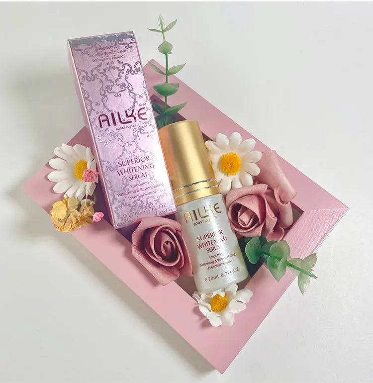 AILKE Superior Whitening Essential Face Serum, Cleansing, Brightening, Moisturizing, Reduce Melanin, For All Skin Types