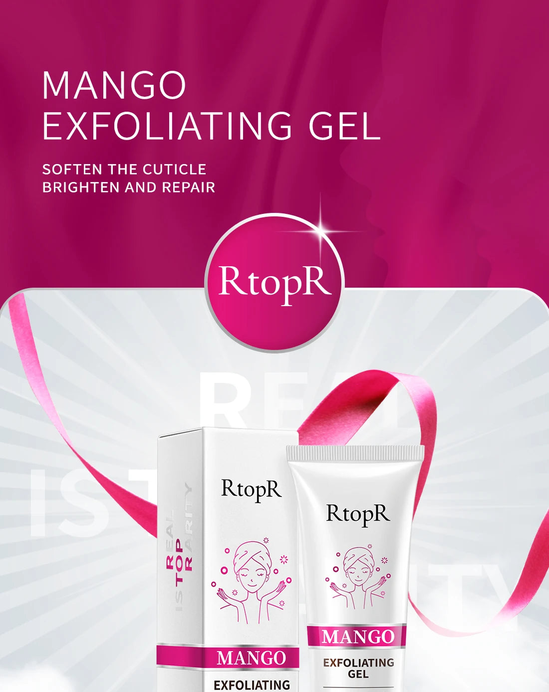 Face Exfoliating Cream Skin Care Whitening Moisturizer Repair Facial Scrub Cleaner Acne Blackhead Treatment Remove Face Cream