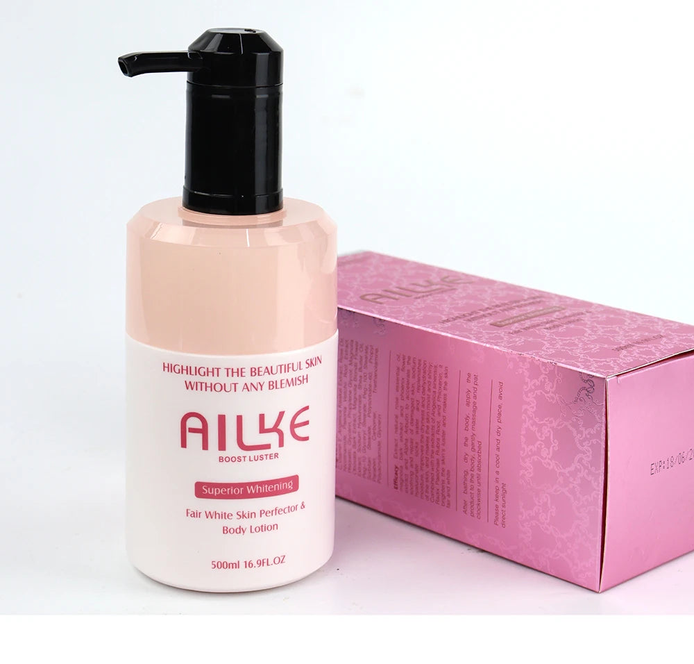 AILKE Whitening Body Lotion for Bright & Healthy Skin - Effective Skin Care Solution - Enhances Radiance & Evens Skin Tone