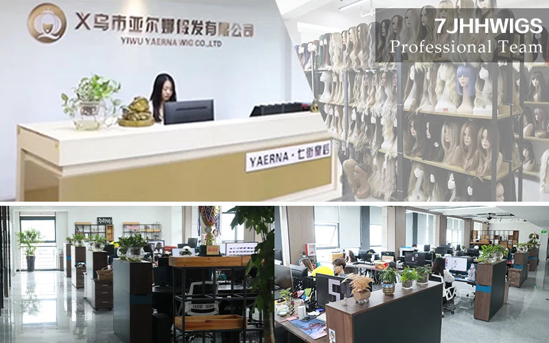 7JHH WIGS Long Wavy Purple Synthetic Wig for Women Daily Cosplay Party Natural Resistant Hair Wigs with Bangs Ombre Wigs