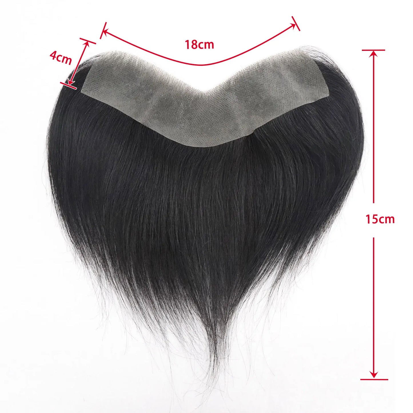 Natural Human Hair Forehead Hairline Toupee Men's Capillary Prosthesis Thin Skin Hairpiece Replacement System Remy Hair