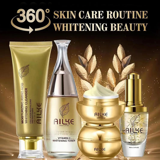 AILKE Whitening Dark Spots Remove Facial Skin Care Cream With Collagen, Reduce Freckles, Wrinkles, Women Premium Face Product