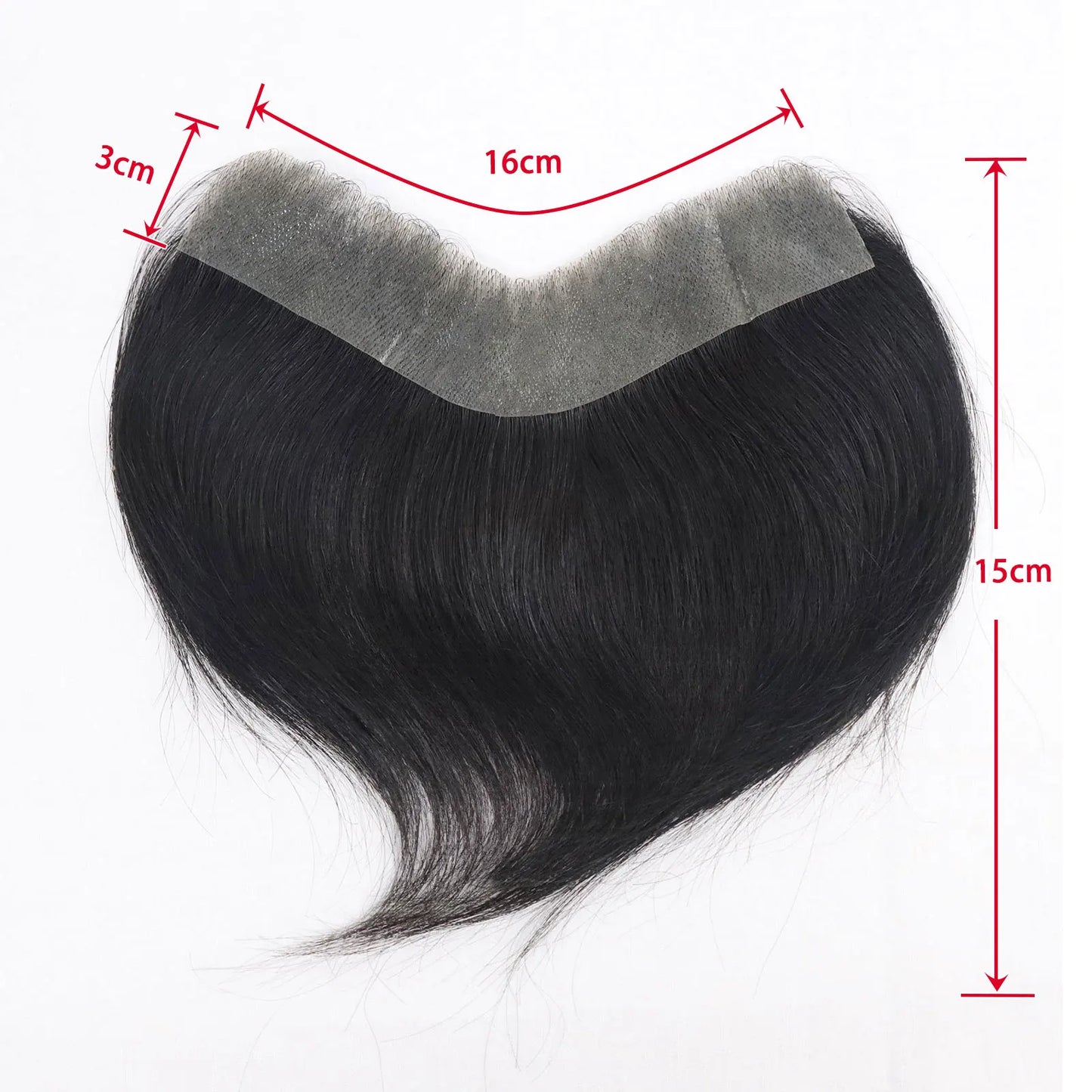 Natural Human Hair Forehead Hairline Toupee Men's Capillary Prosthesis Thin Skin Hairpiece Replacement System Remy Hair