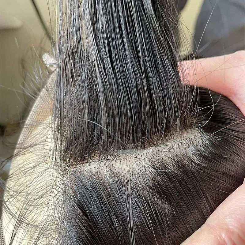 Brazilian Virgin Human Hair Lace Closure For Women Silk Base Top Straight Natural Blonde, Free Part Closure 4x4 "#613 Color