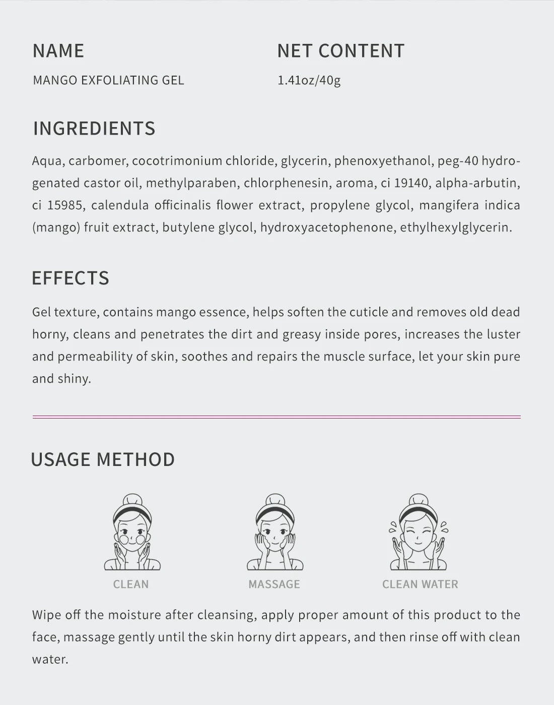 Face Exfoliating Cream Skin Care Whitening Moisturizer Repair Facial Scrub Cleaner Acne Blackhead Treatment Remove Face Cream