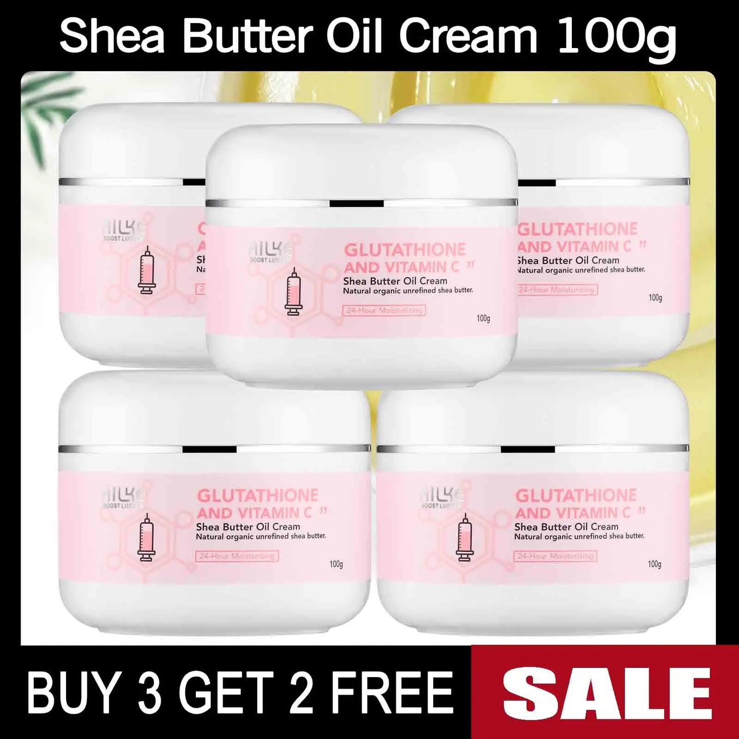 AILKE Women Whitening Skin Care Set, For Smooth, Radiant Skin, Lightening, Moisturizing, Hydrate, With Organic Vitamin C