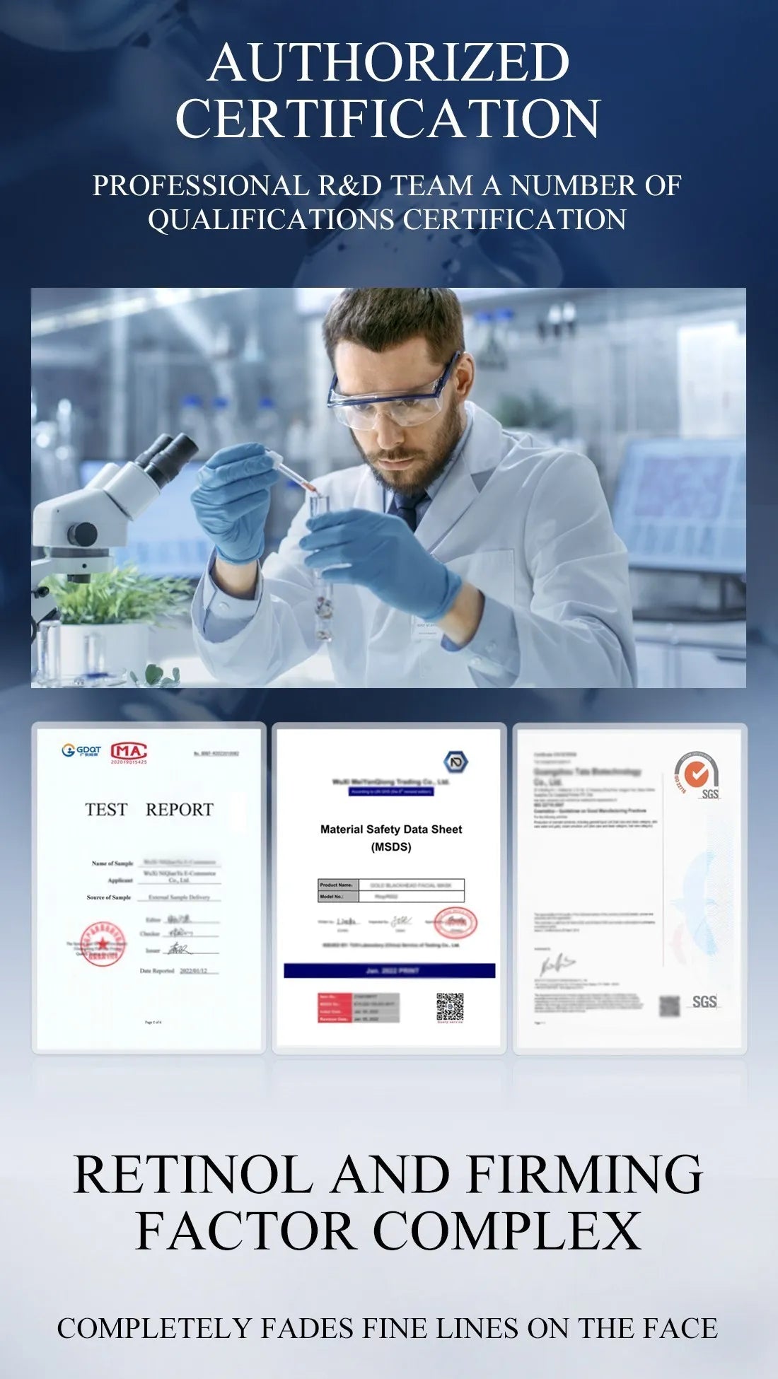 FAIRKING Retinol Anti-Aging Face Cream Reduces Wrinkles and Smoothes Rough Skin Face Skin Care Increase Skin Elasticity 30g